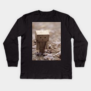 Lost in the Rain Kids Long Sleeve T-Shirt